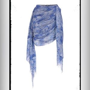 NWT Mia Vesper Sash Cascade Skirt - (Sz M)